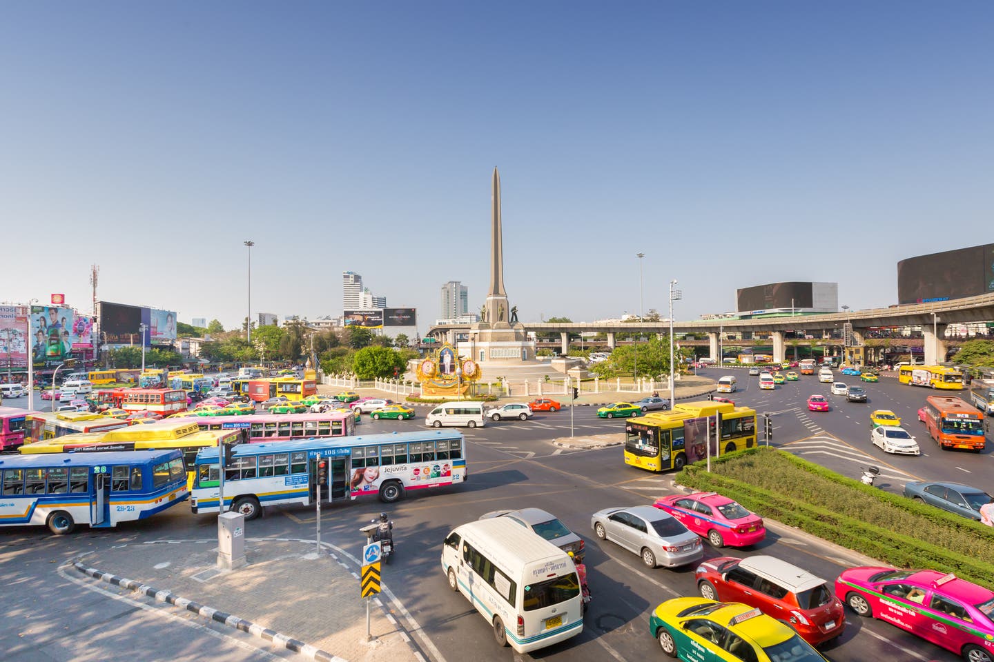 Thailand Bangkok Stadtverkehr