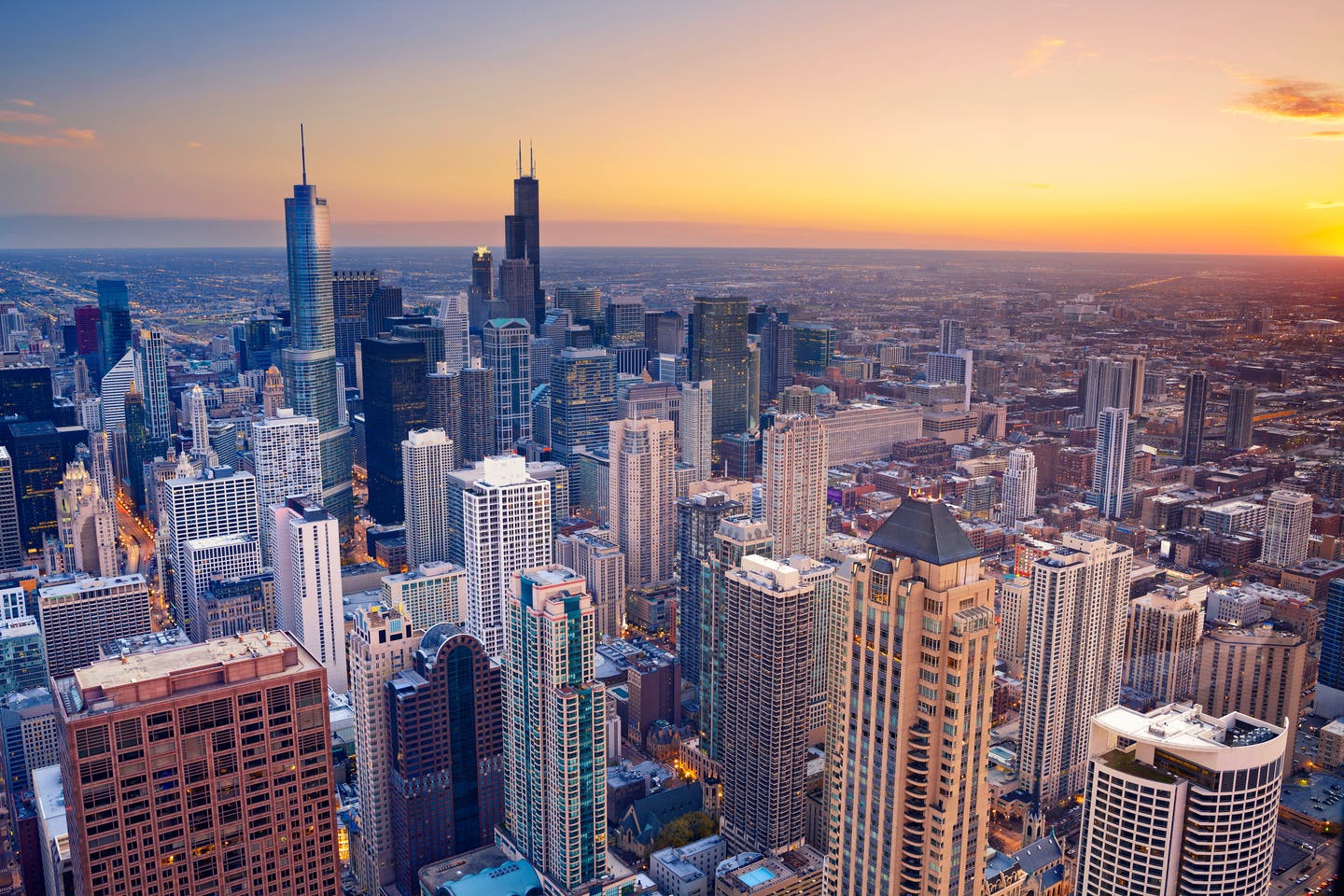 USA Chicago Skyline