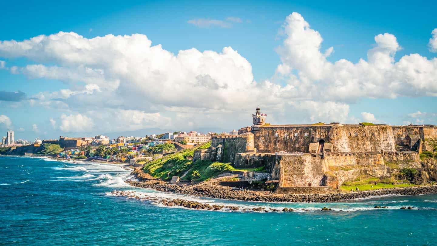Karibik Sprache: Festung in San Juan