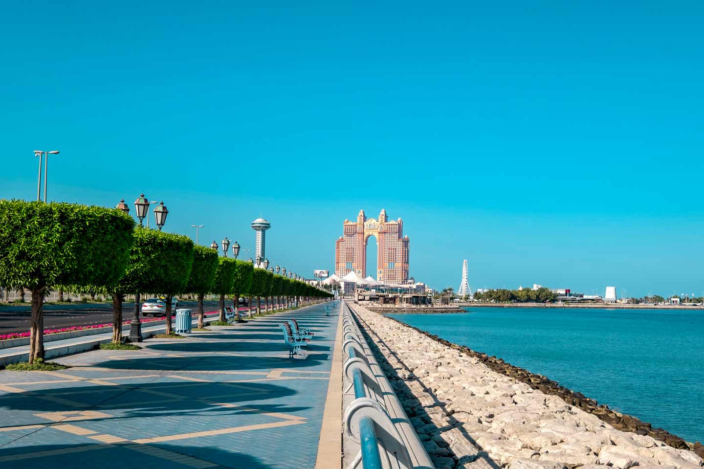 VAE Abu Dhabi Corniche