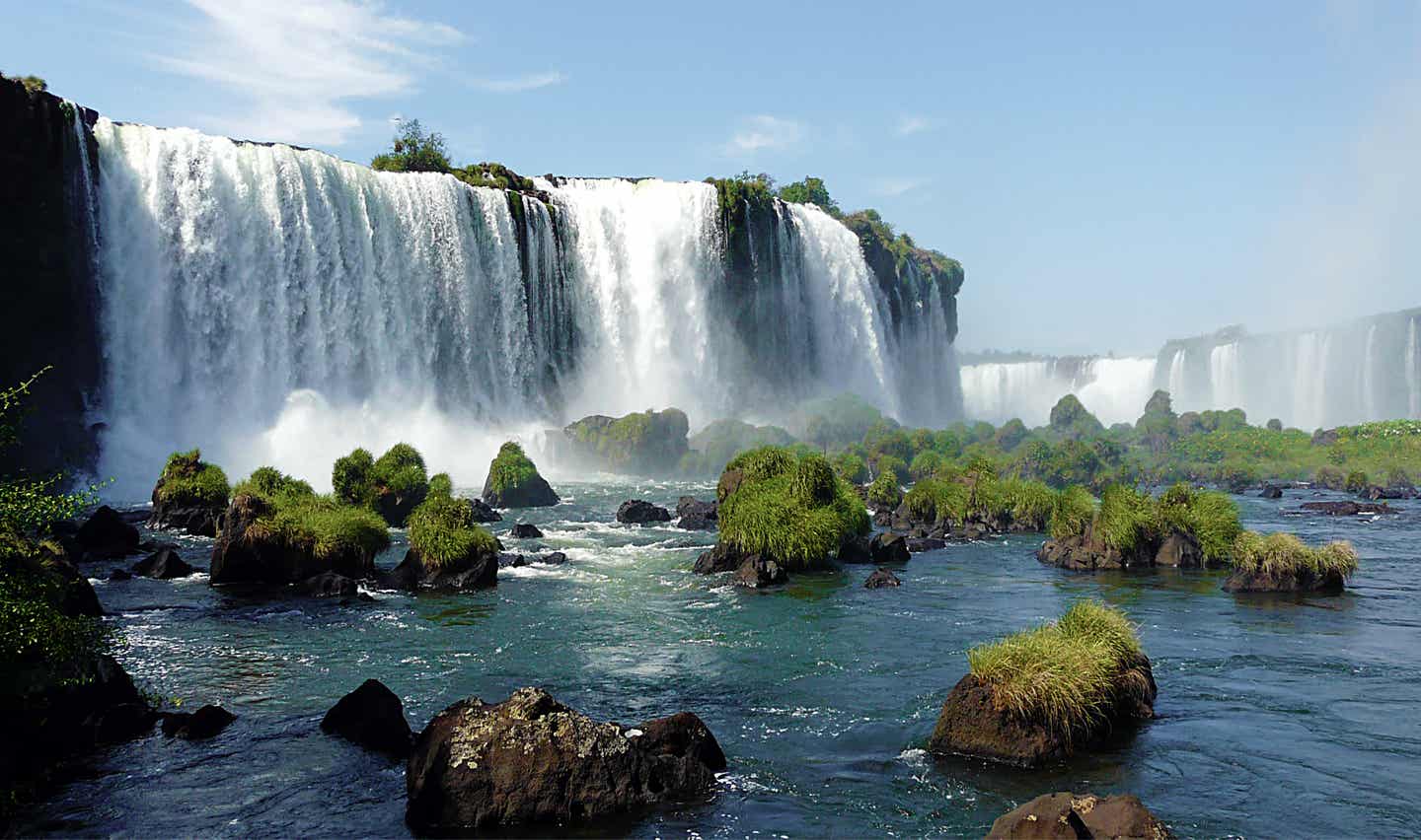 Iguazu Wasserfälle in Brasilien