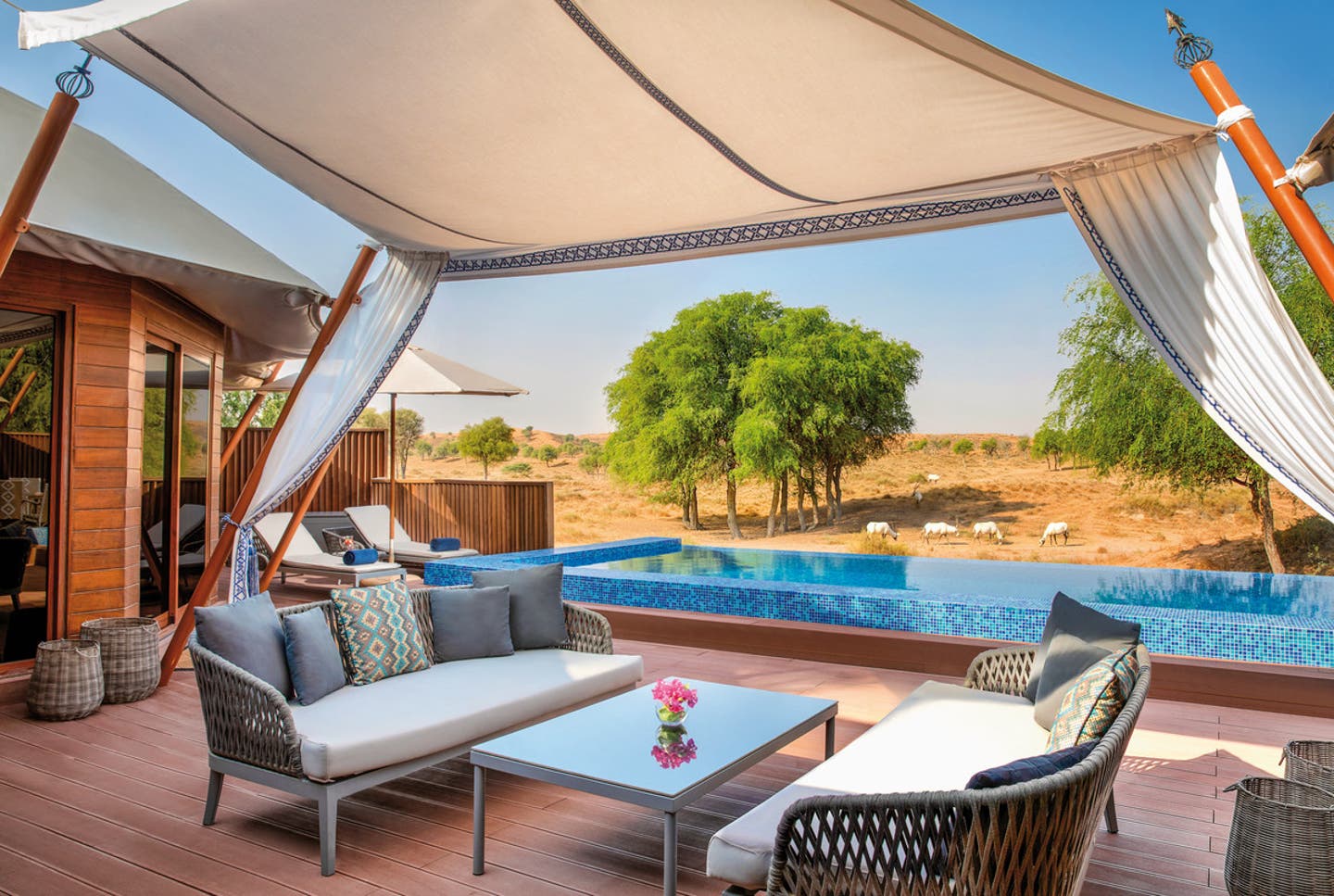 Wohnbeispiel Al Khaimah Tented Pool Villa
