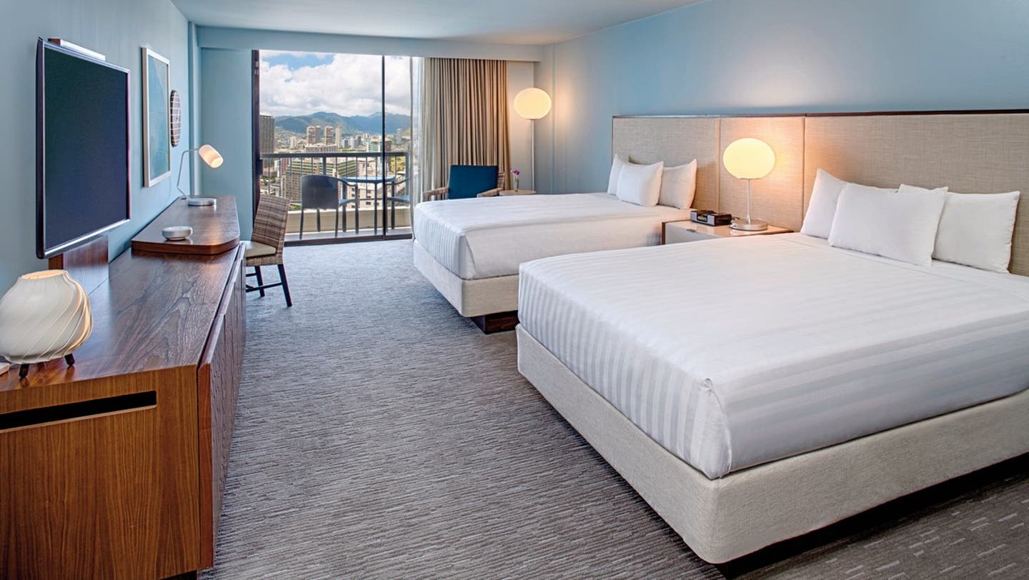 Wohnbeispiel Waikiki City View 2 Queenbeds