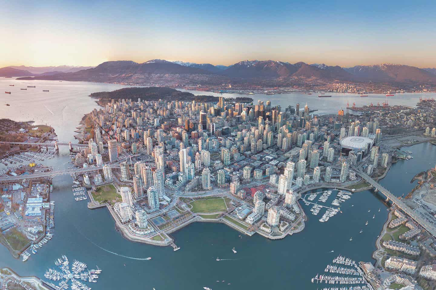 Kanadas Sehenswürdigkeiten: Vancouver im Panorama