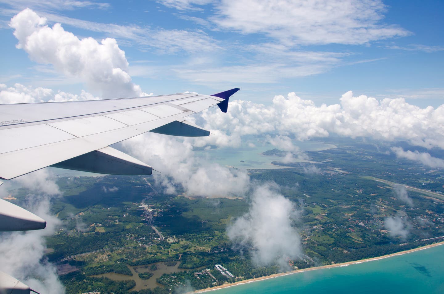 Thailand Phuket Flugzeug