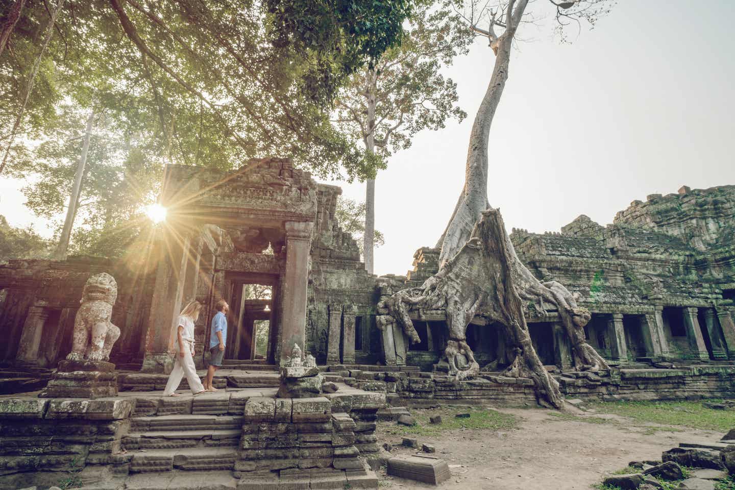 Antike Tempel in Kambodscha