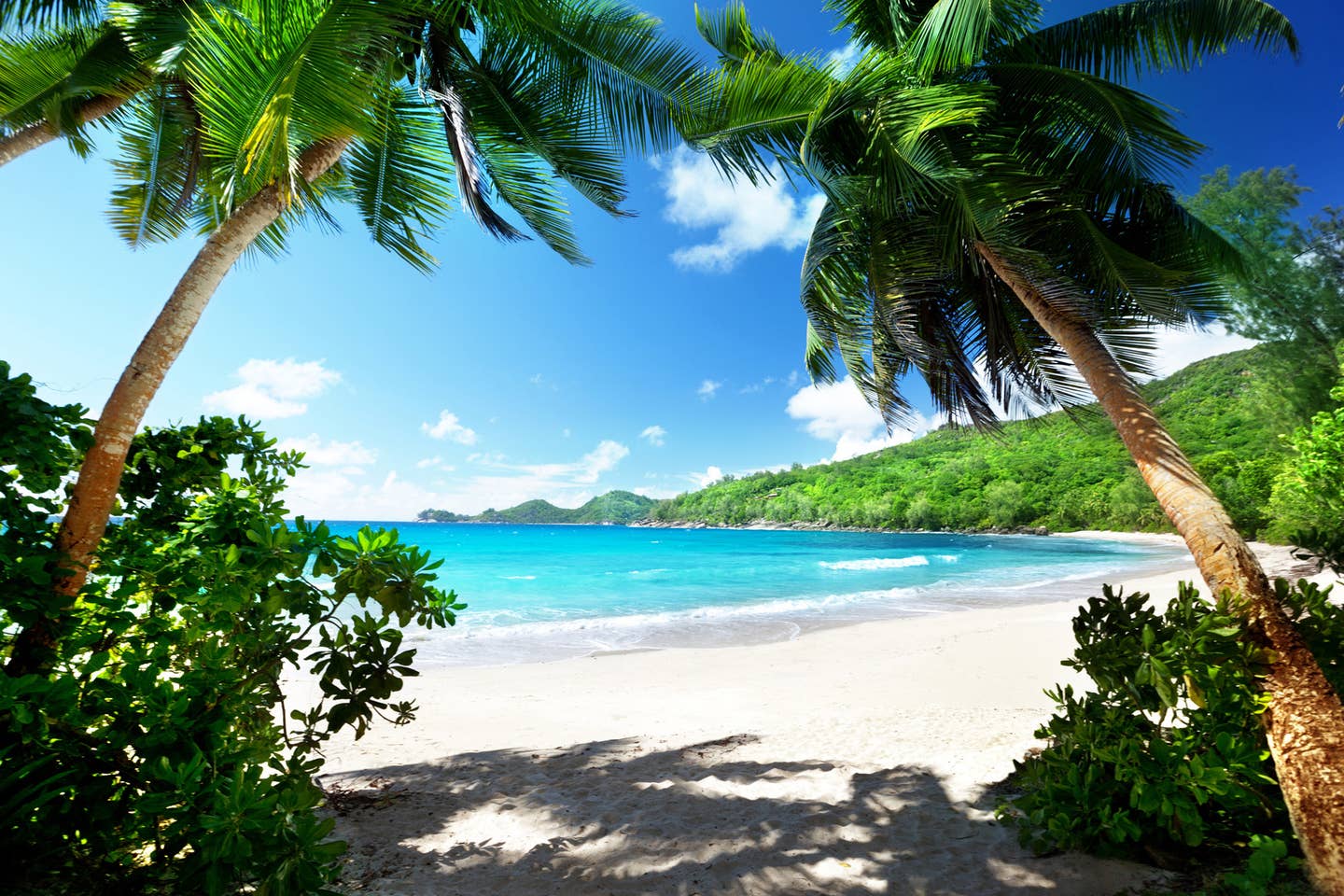 Seychellen Mahe Silhouette Island