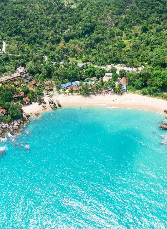 Anreise nach Koh-Samui Thailand Koh Samui Coral Cave Beach