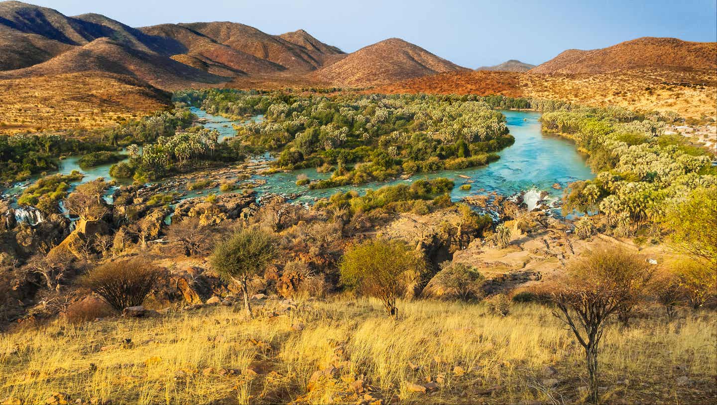 Afrika beste Reisezeit: Canyon in Namibia