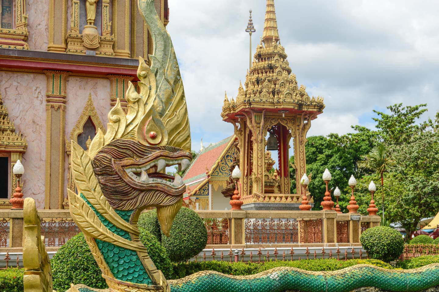 Thailand Phuket Wat Chalong Tempel