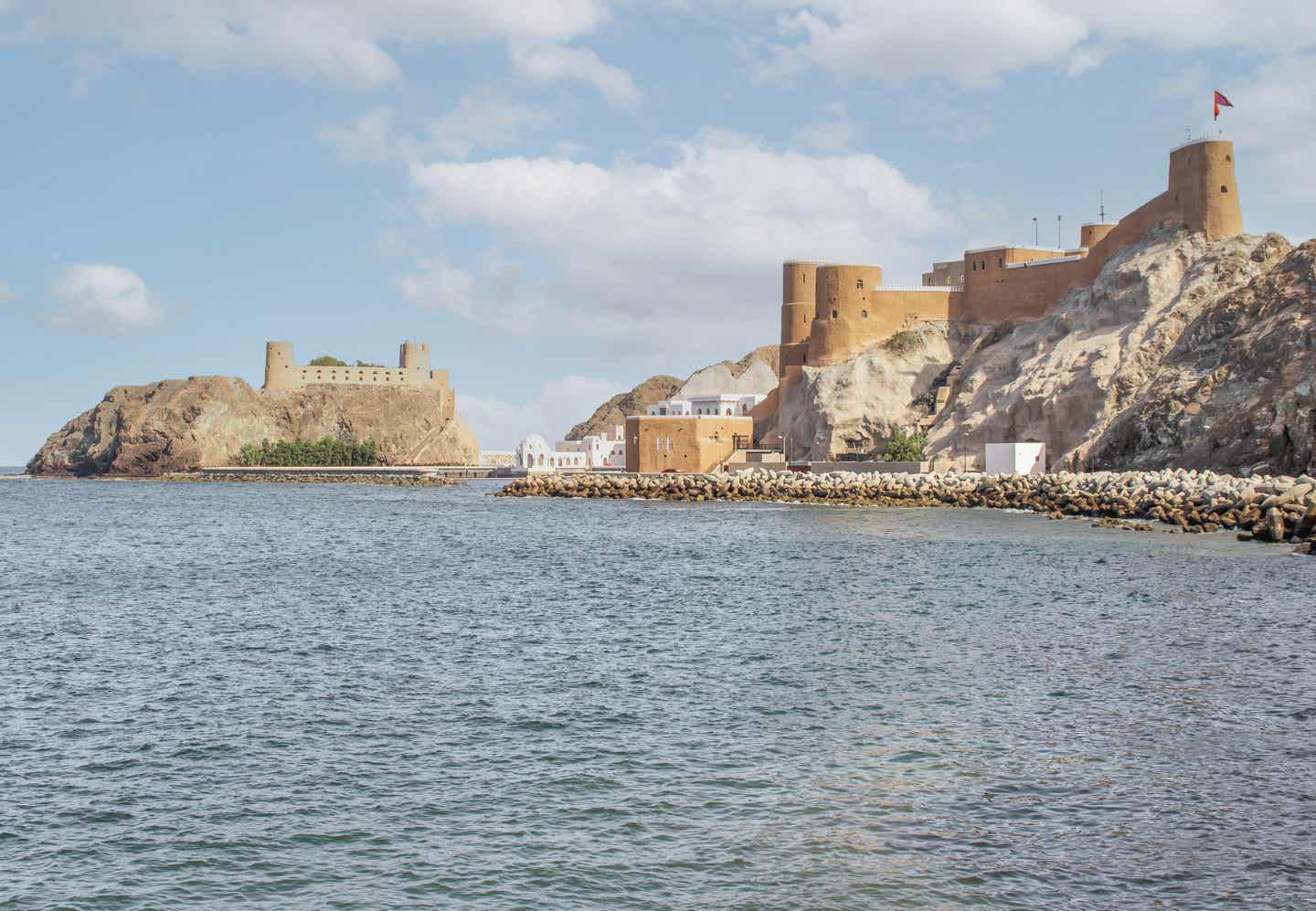 Schlendern an der Corniche in Muscat
