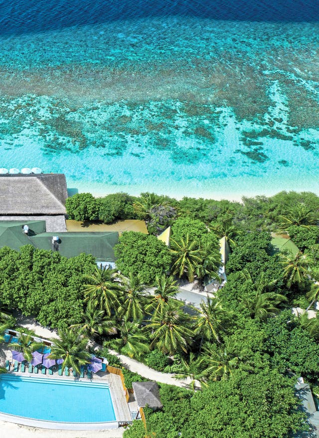 Zu den Hotels Sentido Oblu Helengli auf den Malediven