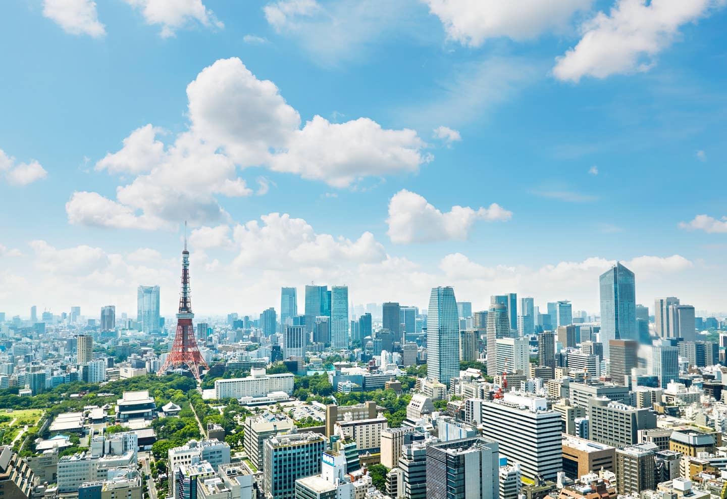 Rundreisen Tokio: Panoramabild der Stadt Rundreisen Tokio: Panoramabild der Stadt