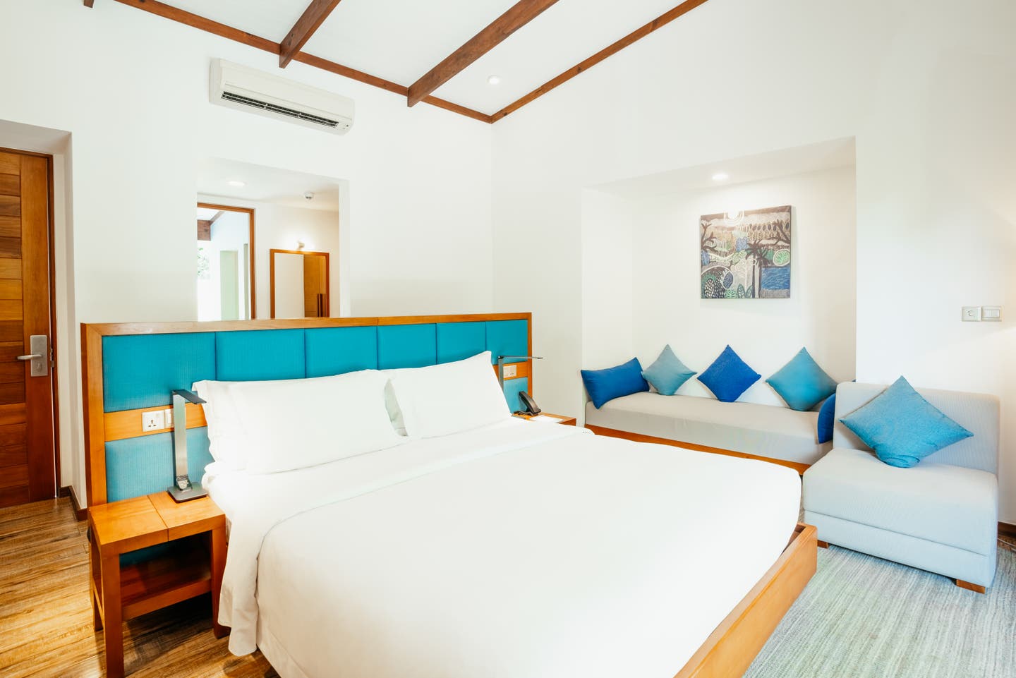 Wohnen und Schlafen in einer Sunset Beach Villa