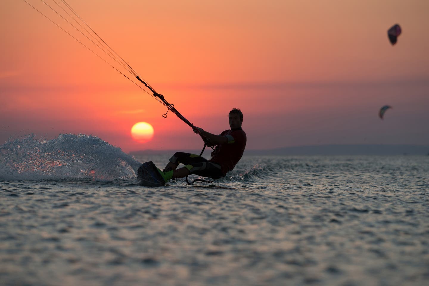 Mauritius Kite Surfer