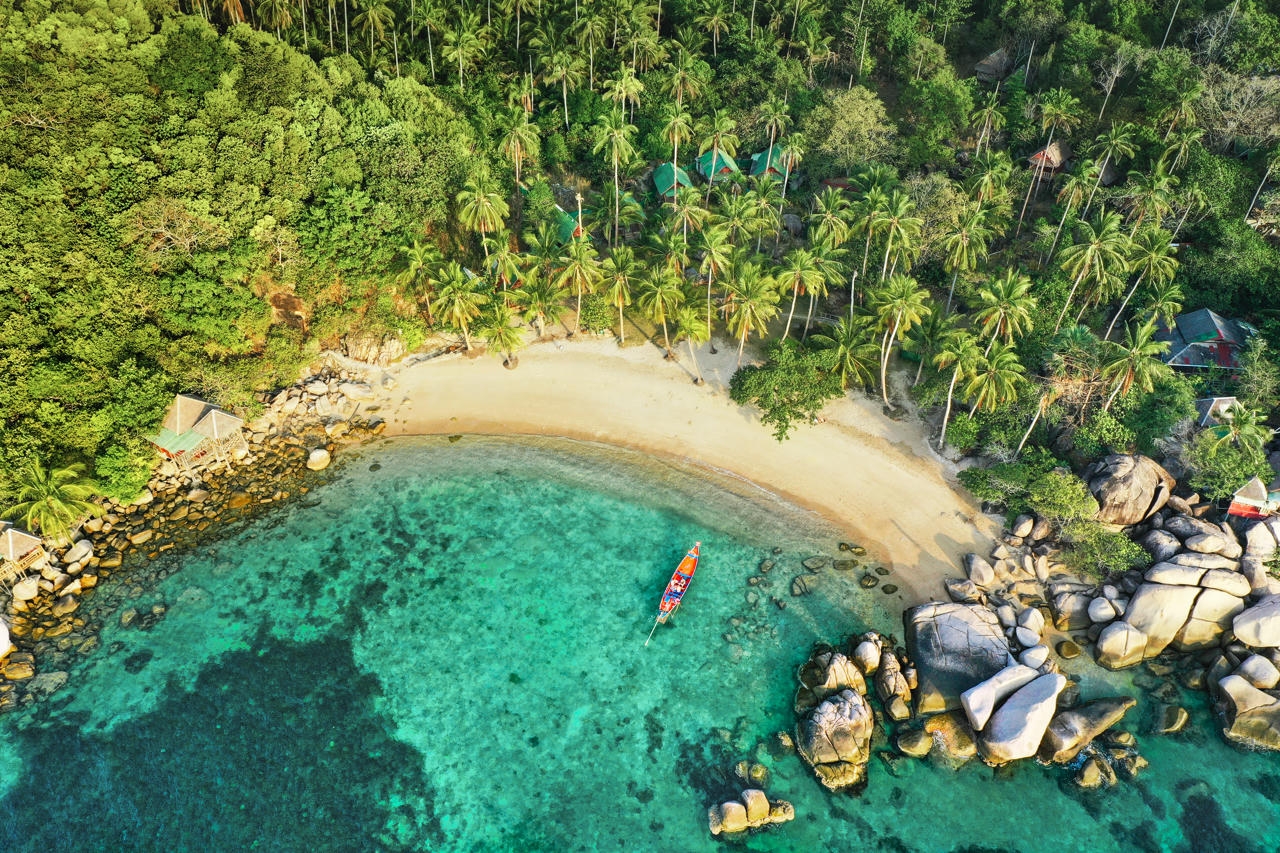 Thailand Meer Ausblick von oben