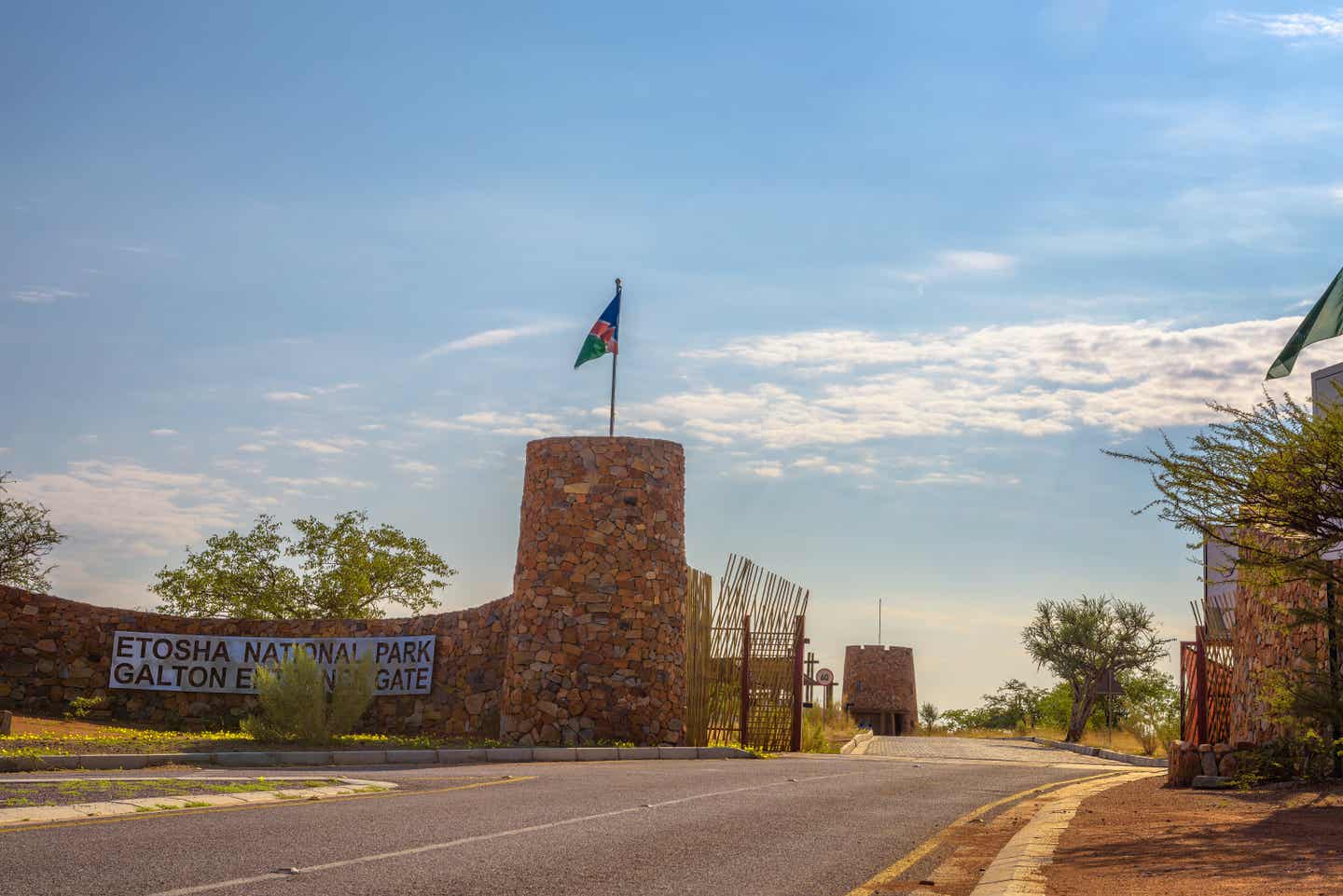 Namibia Etosha Park: Galton Gate