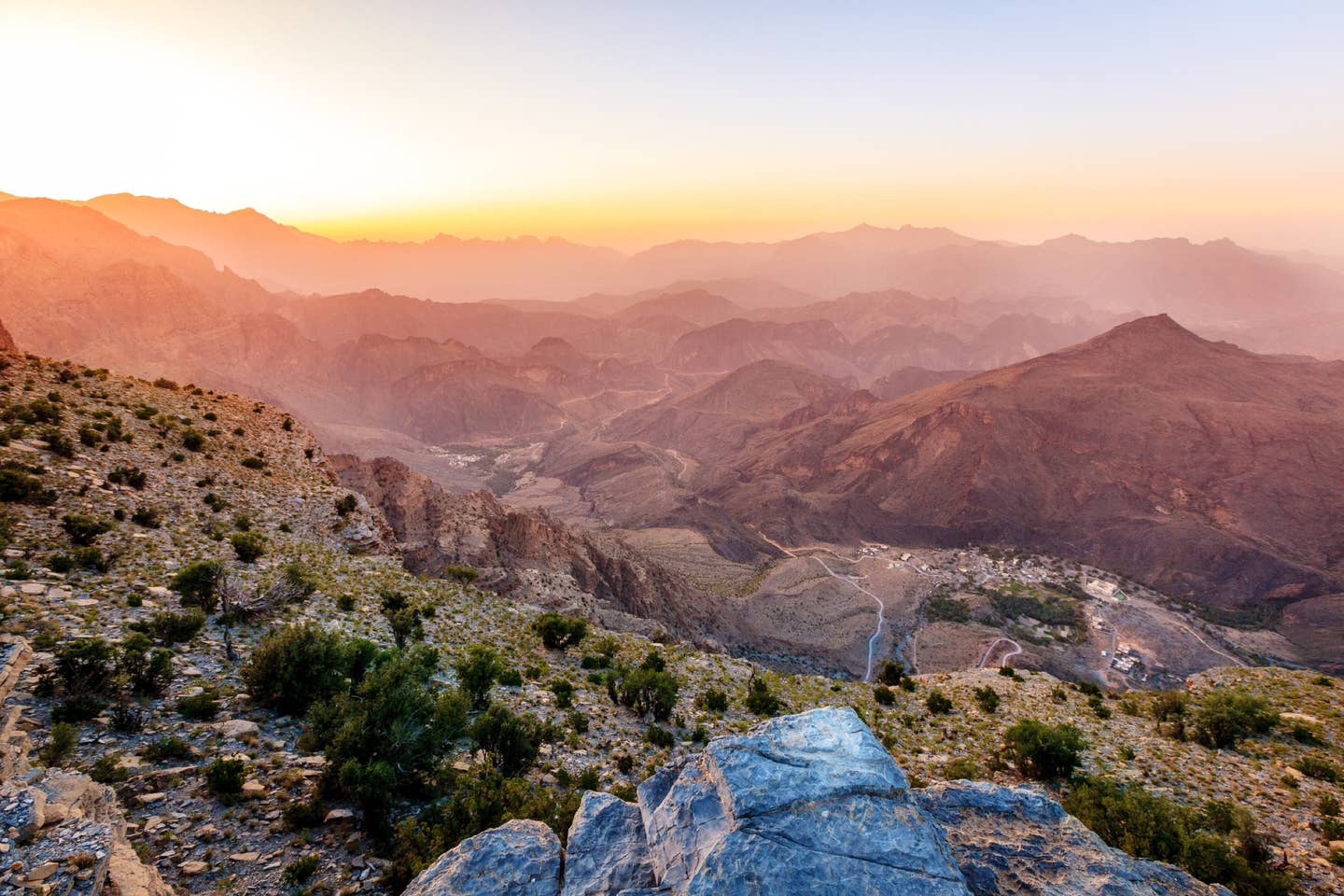 Rundreisen Orient: Berglandschaft im Oman