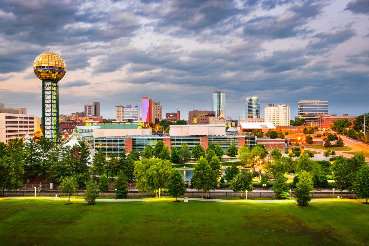 USA Tennessee Knoxville Skyline