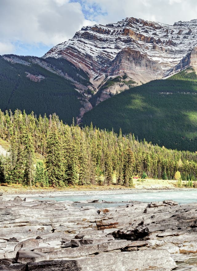 Nationalparks Kanada Nationalparks Kanada: Athabasca Falls im Jasper-Nationalpark
