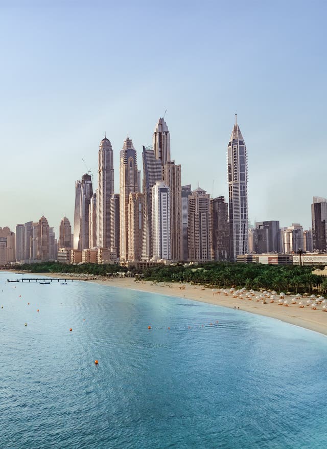Winterurlaub finden Skyline Dubai Marina
