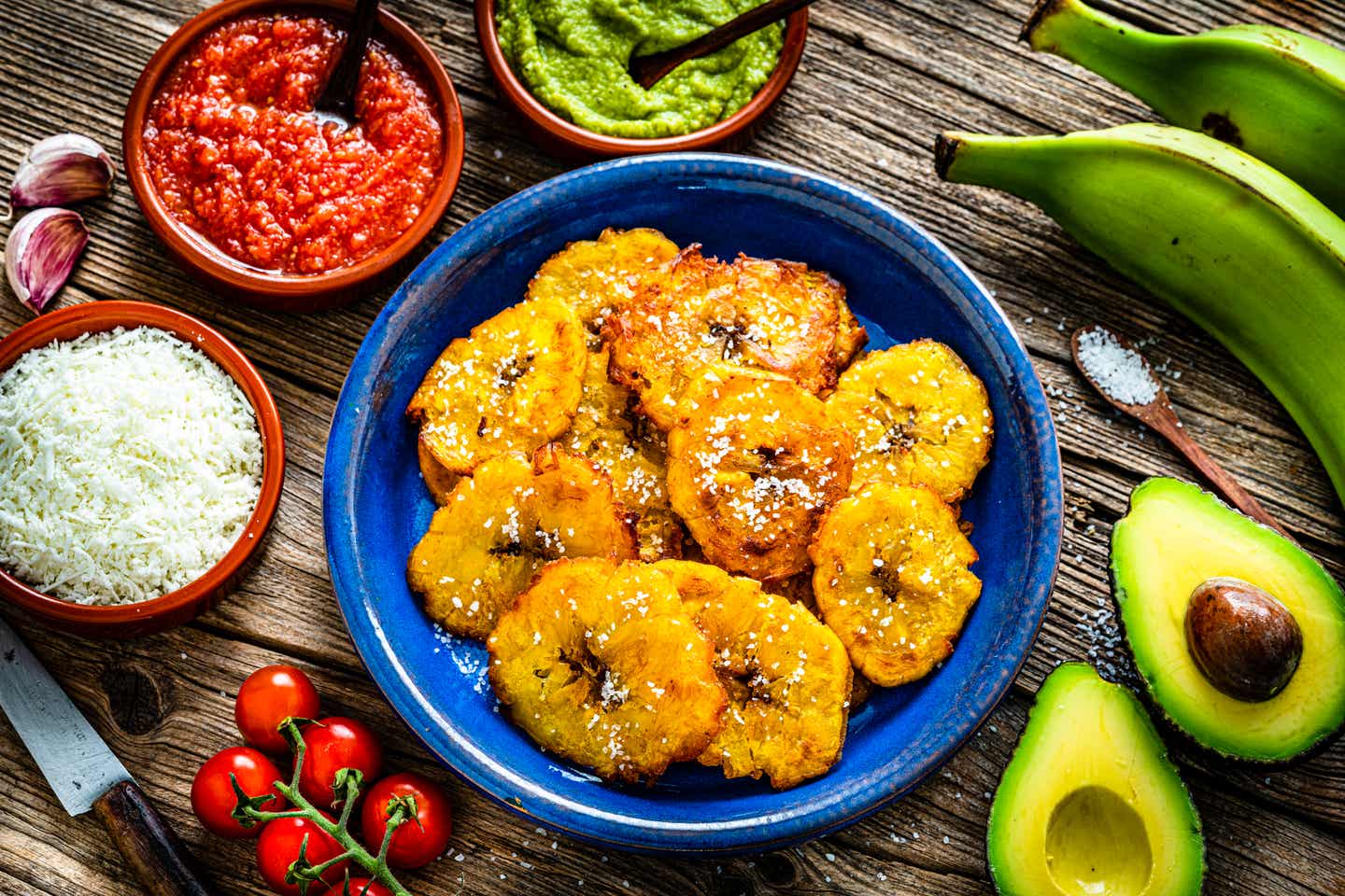 Afrikanisches Essen: Frittierte Kochbananen