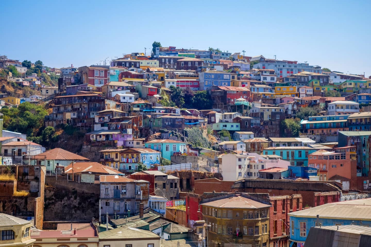 Rundreisen Chile: die Altstadt von Valparaiso