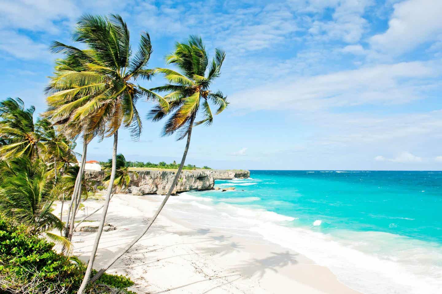 Karibik beste Reisezeit: Bottom Bay Strand auf Barbados Karibik beste Reisezeit: Bottom Bay Strand auf Barbados