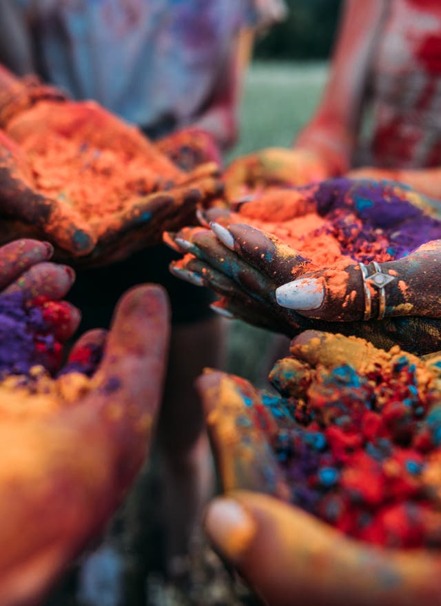 Holi-Fest in Indien