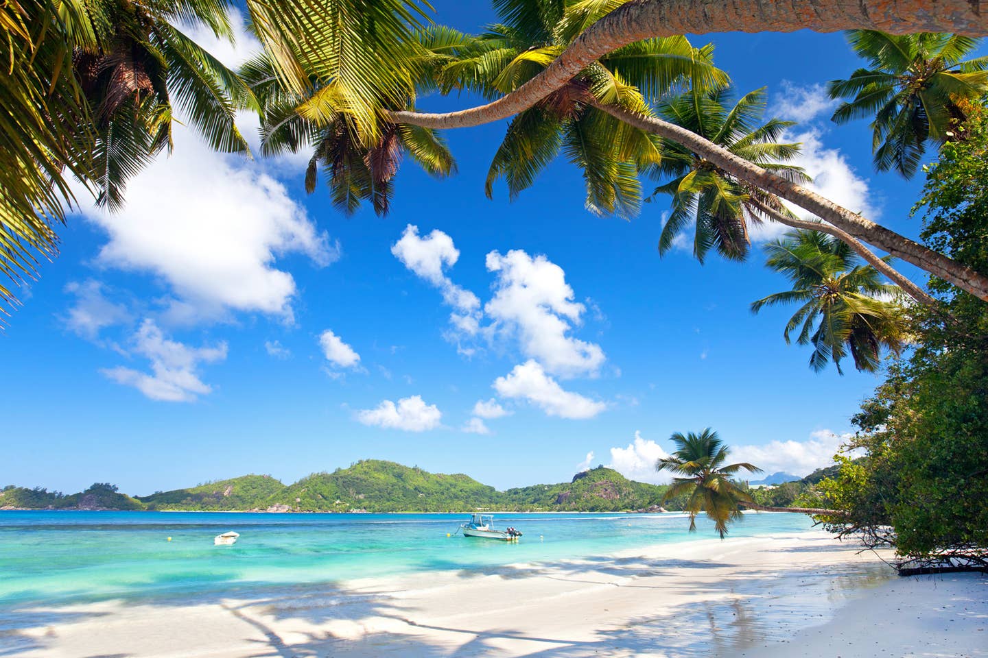 Seychellen Mahe Silhouette Island