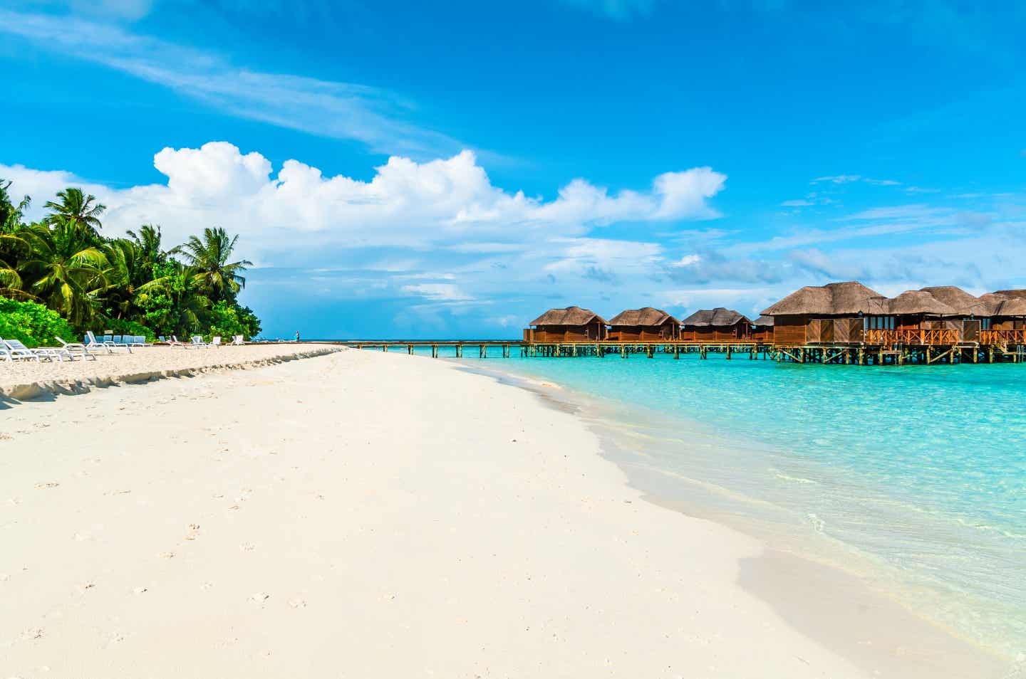 Malediven Wasserbungalows