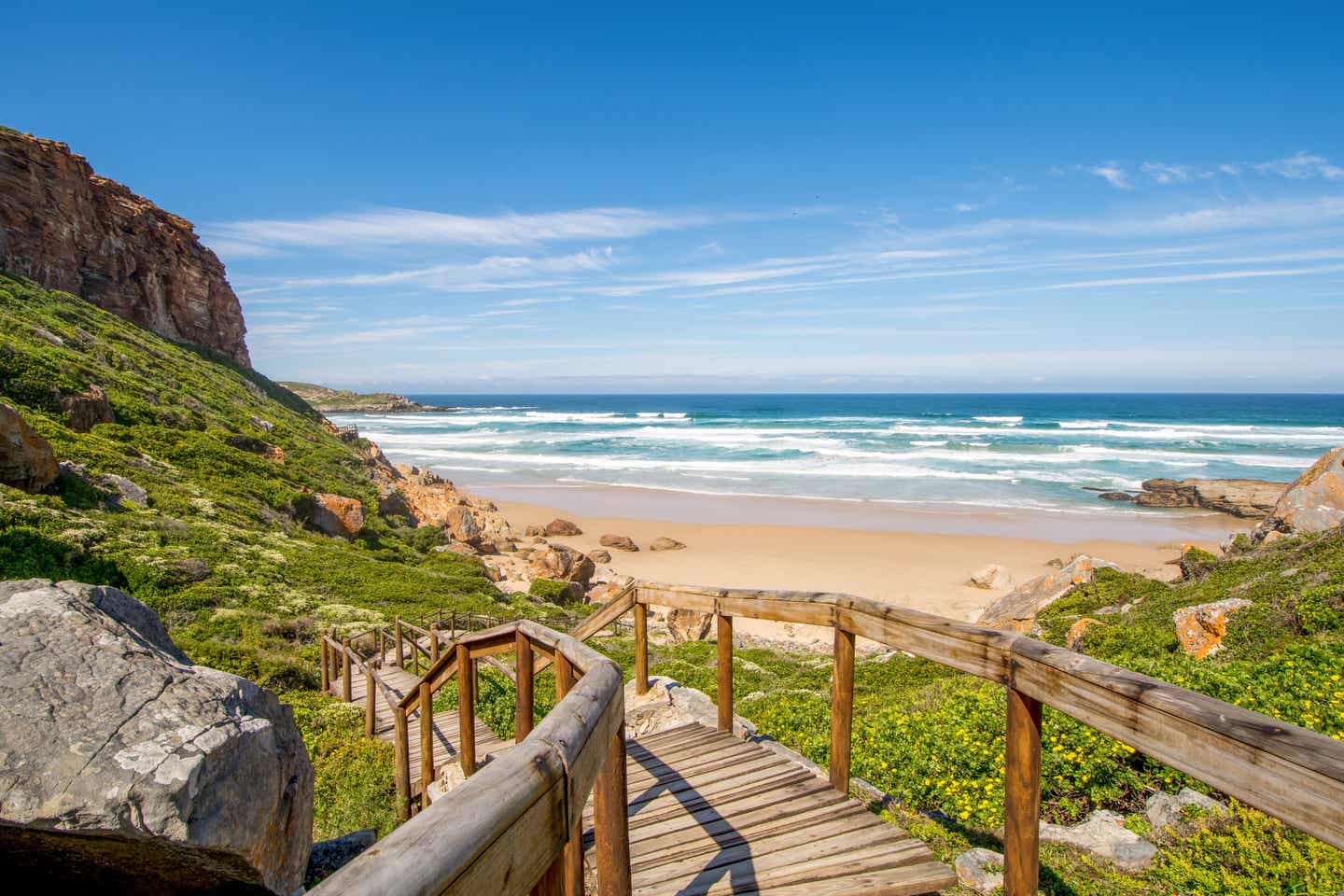 Südafrika Strände: Robberg Beach