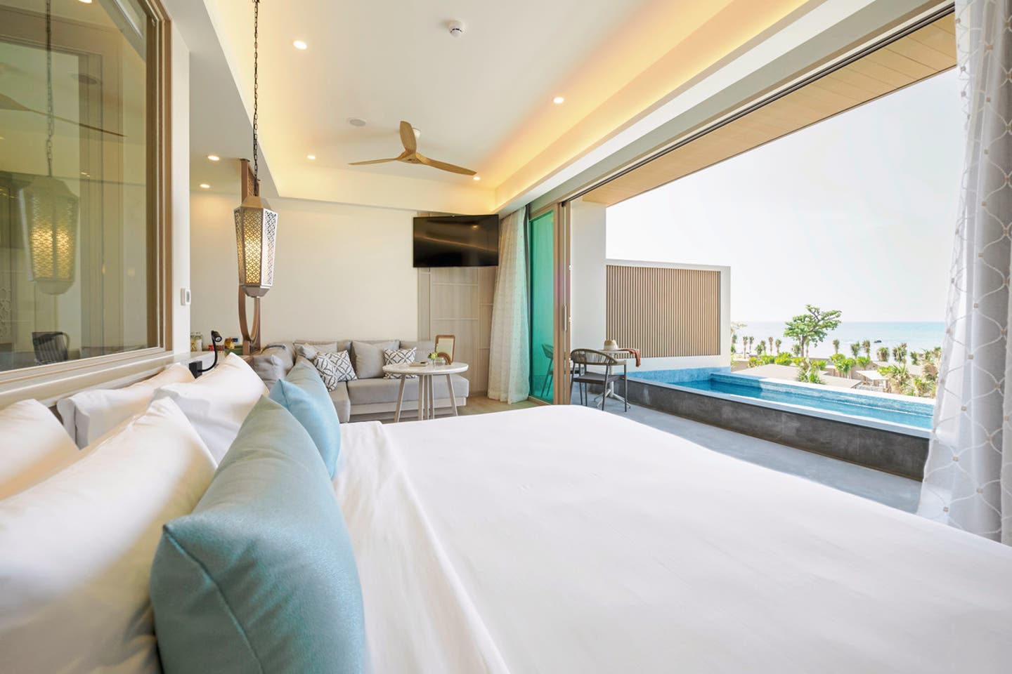 Wohnbeispiel Seaview Pool Suite