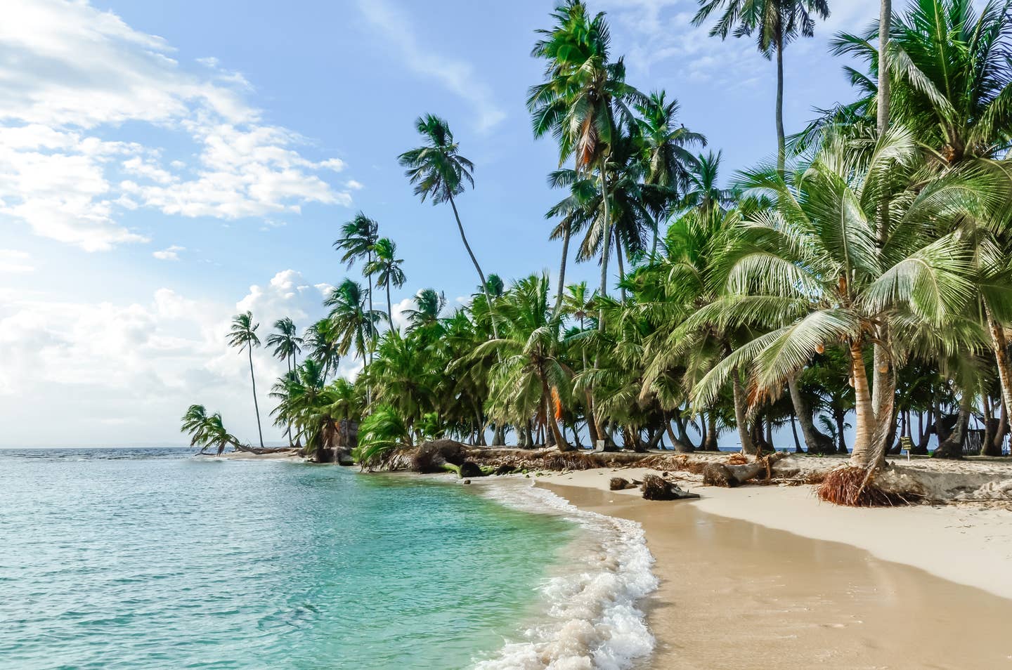 Strand auf den San Blas Inseln