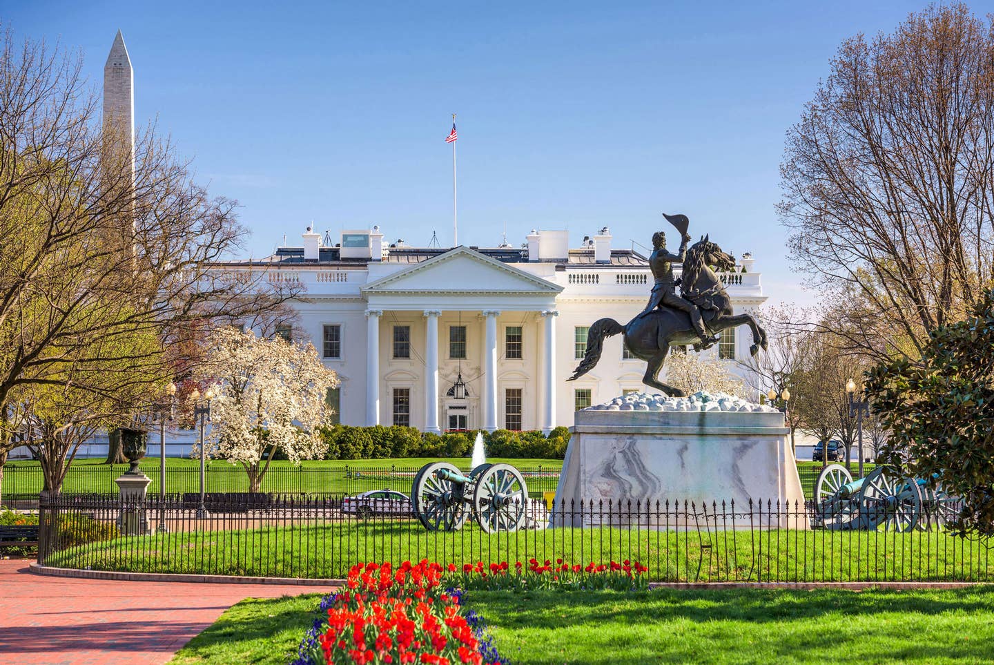 Rundreisen USA: das Weiße Haus in der Hauptstadt Washington Rundreisen USA: das Weiße Haus in der Hauptstadt Washington