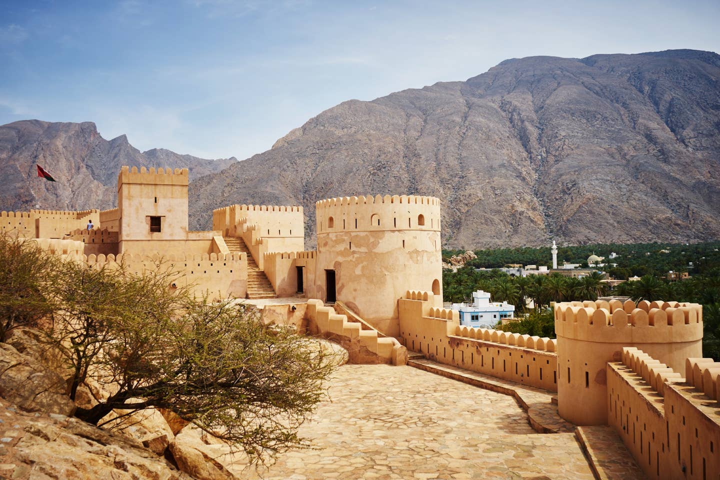 Rundreisen Oman: die alte Festung Fort Nakhl