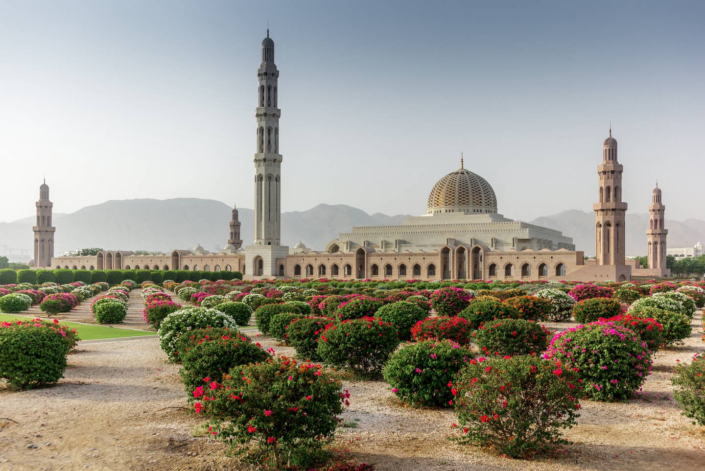 Große Moschee in Muscat: Sightseeing im Urlaub