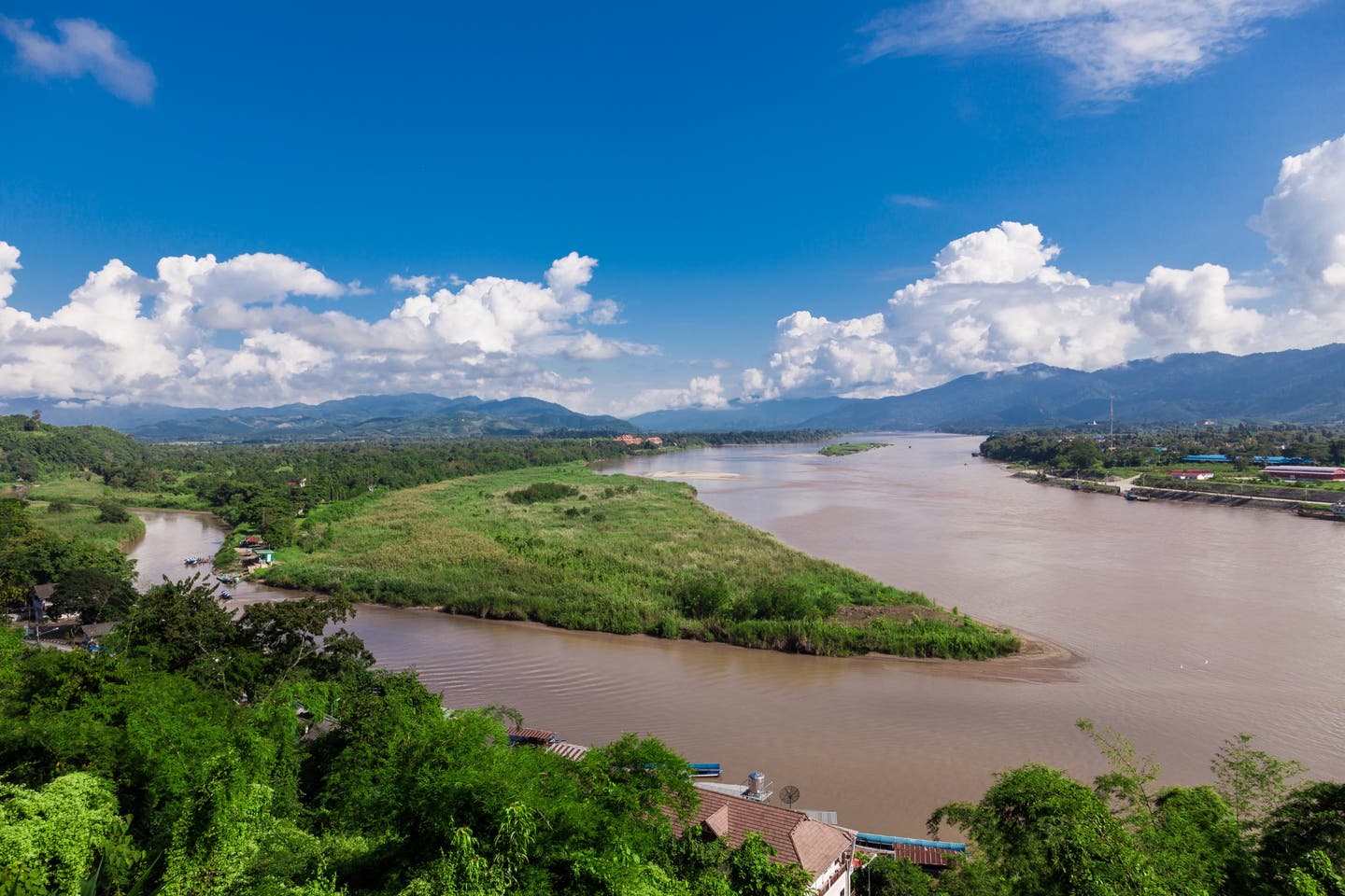 Thailand Goldenes Dreieck Mekong