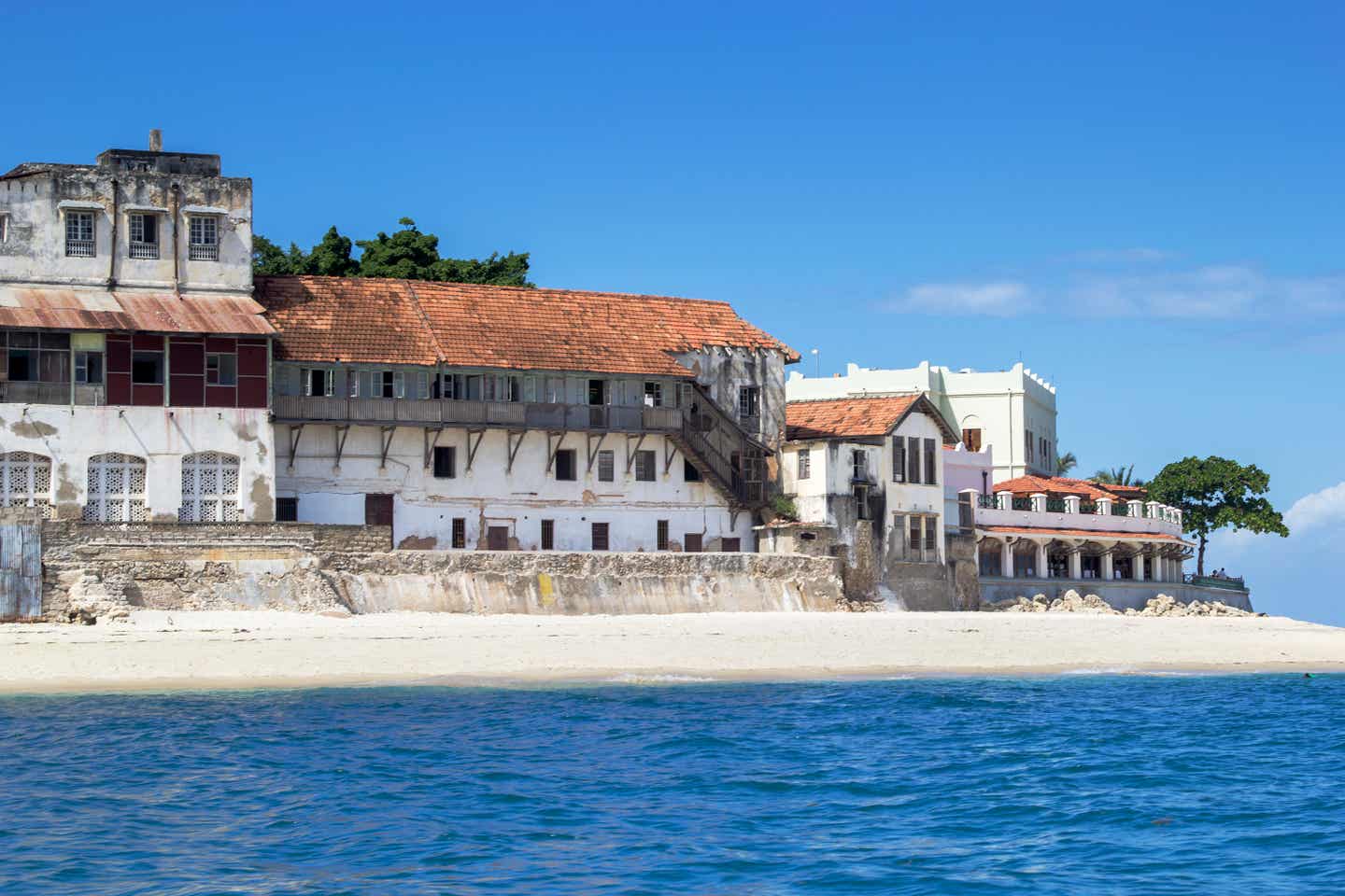 Sansibar Sehenswürdigkeiten: die Küste von Stone Town