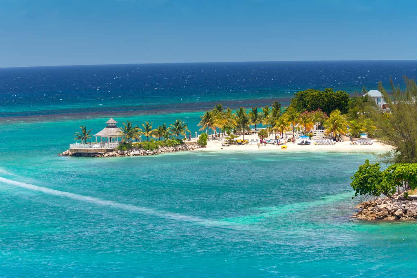 Karibik Visum: Strand auf Jamaica