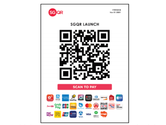 Sgate Qr Code Singapore unveils world’s first unified payment QR code