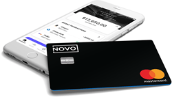 Novio Card Novo business banking launches in US