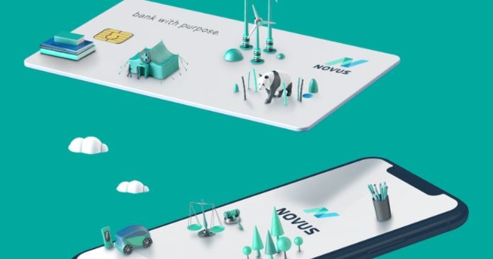 Novus Storefront Sustainable banking app Novus launches website and waiting list