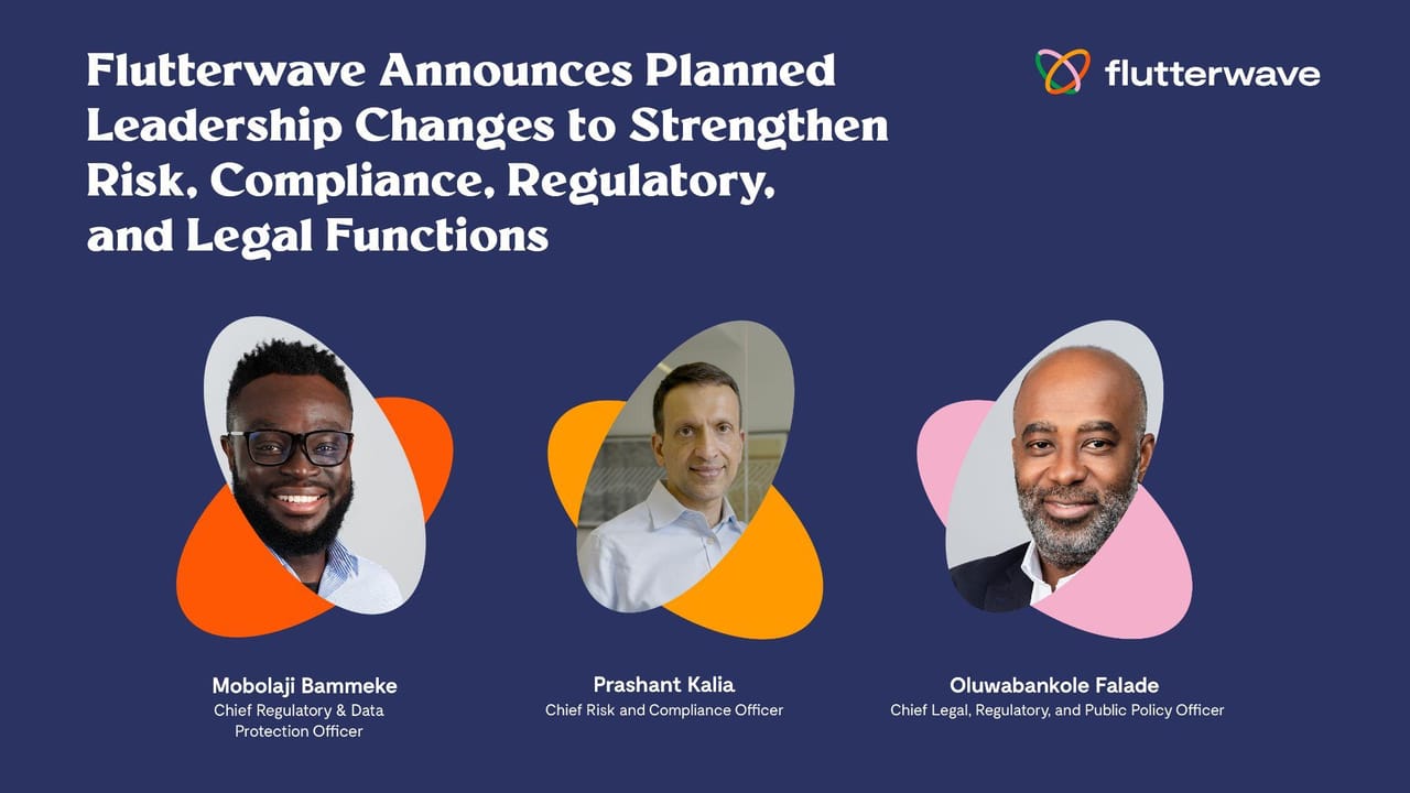 Flutterwave names new chief risk and compliance officer