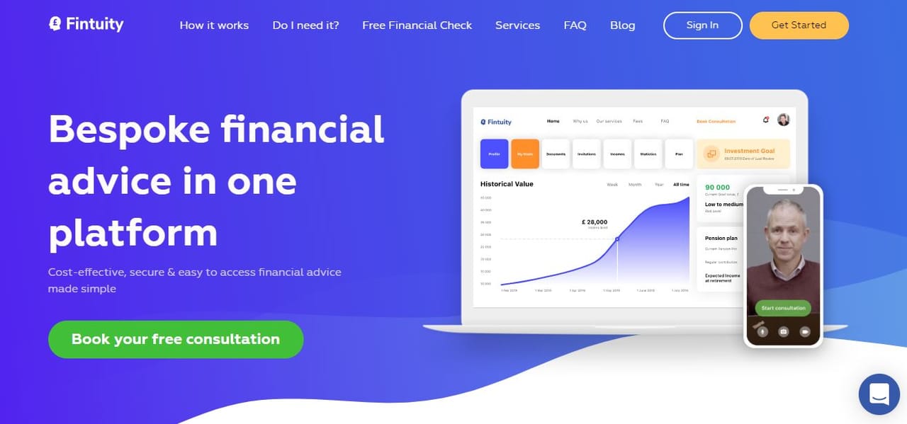 Stunning Financial Consultant Online image