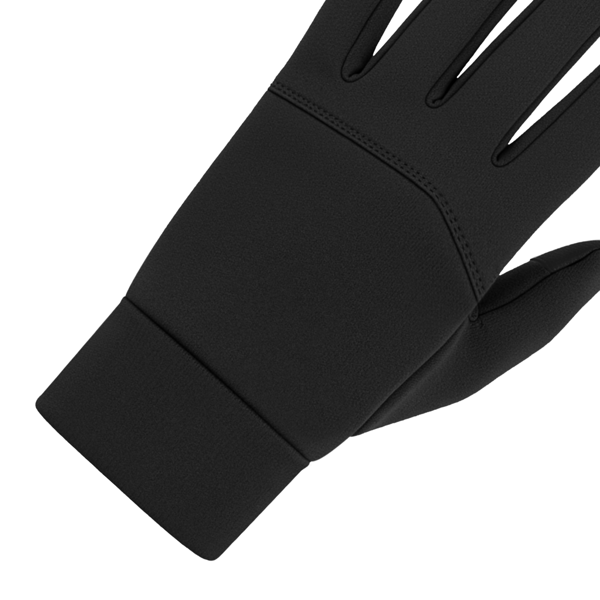 Guantes deportivos con agarre antideslizante y compatibles con pantalla táctil negros - 2