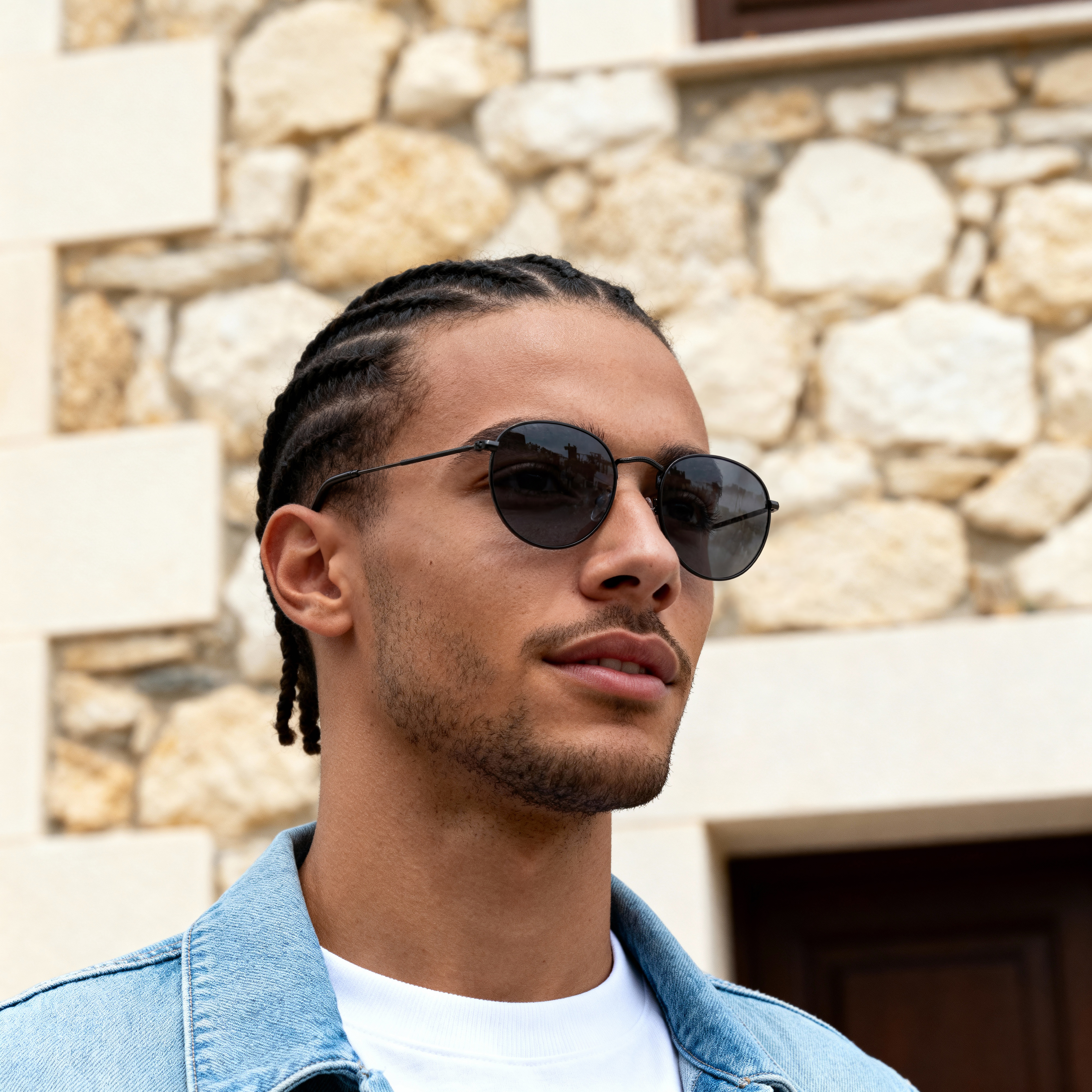 Dandy Volledig Zwarte Gepolariseerde Zonnebril - 2