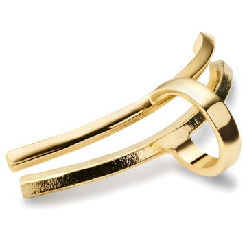 Helix | Bague d'oreille dorée pour hélix Helix | Bague d'oreille dorée pour hélix