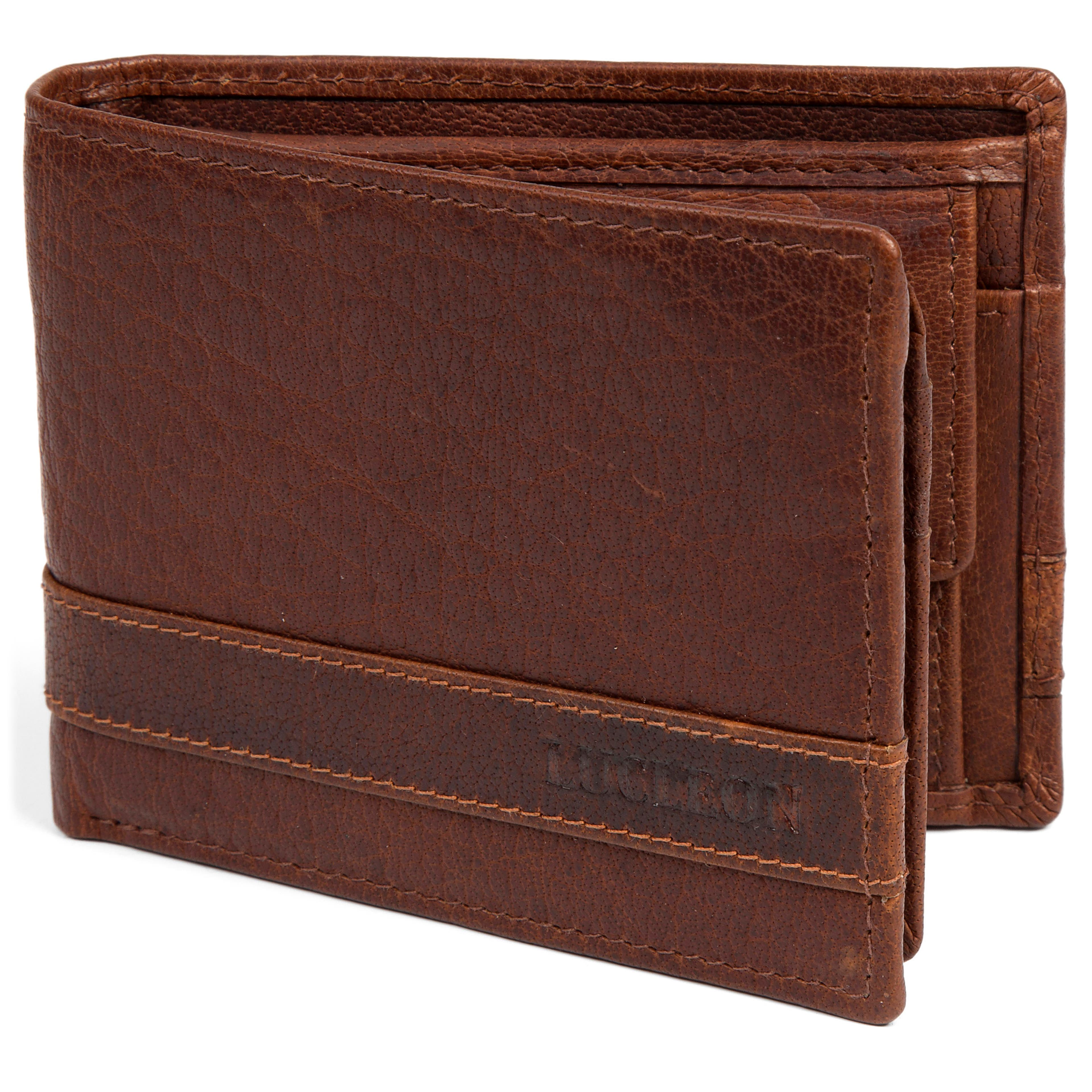 Montreal | Bifold Tan RFID Leather Wallet