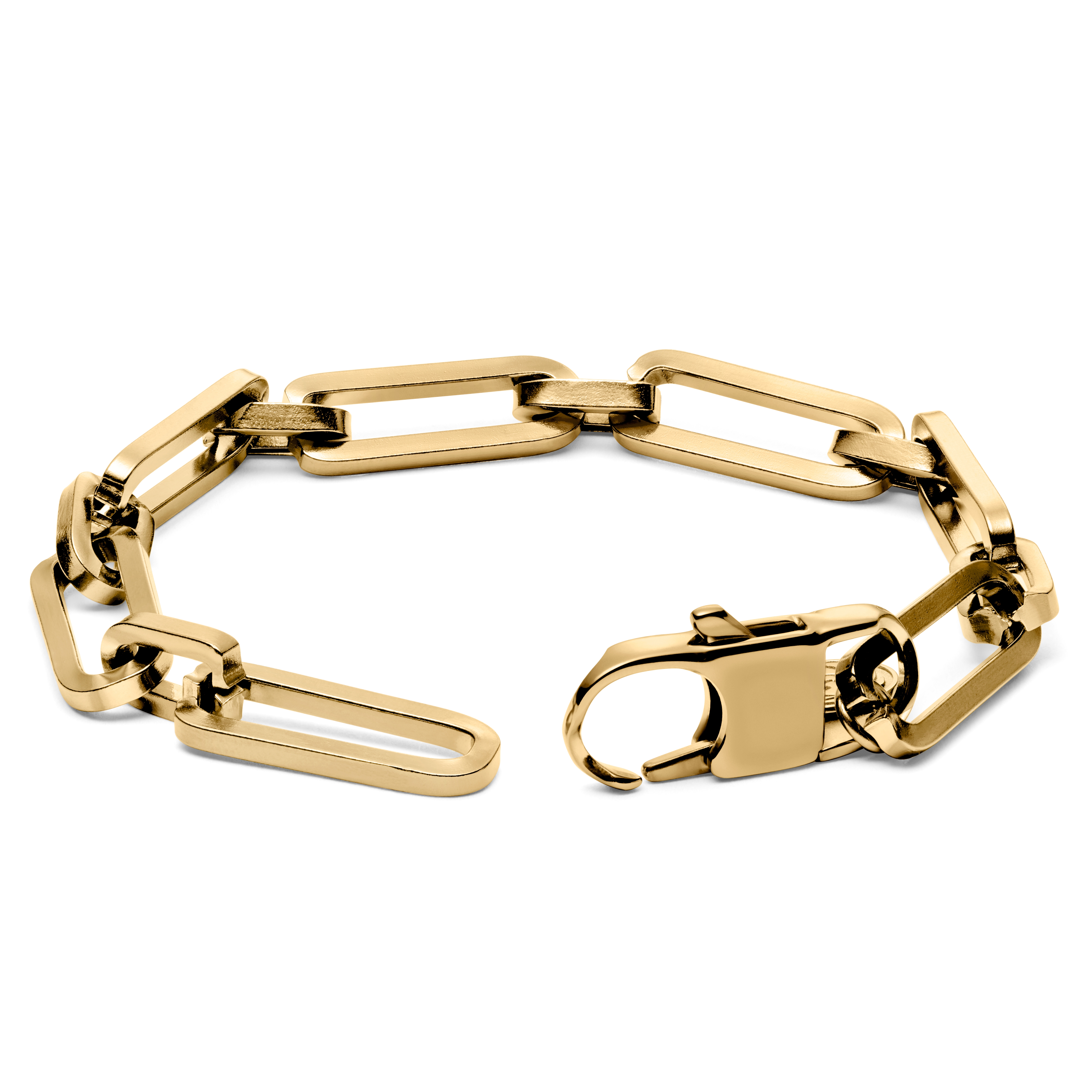 Bracelet en métal doré à chaîne torsadée Cedric Amager - 2